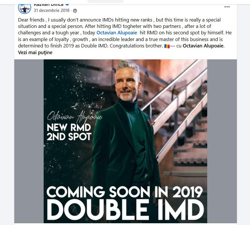 Testimonial Razvan Dinca 2018